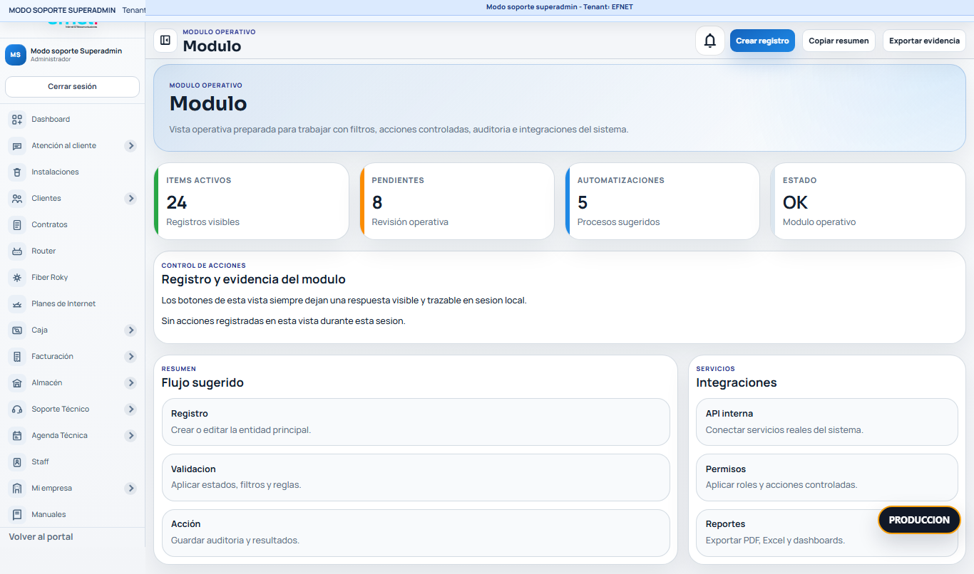 BEFORE Almacen EFNET /panel/?view=inventory-assign-staff